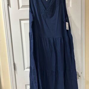 Kohl's Women's Navy Maxi Dress